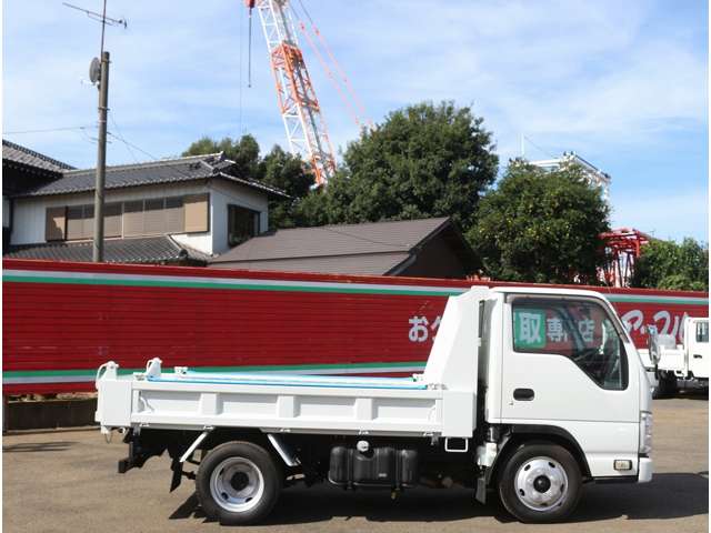 いすゞ エルフ ３．０ 強化ダンプ フルフラットロー ディーゼルターボ H30年 () 99