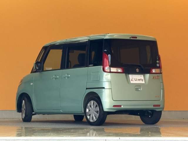 スズキ スペーシア ６６０ Ｘ レーダーブレーキサポート スマートフォン連携ナビゲーション装着車 H27年 () 99