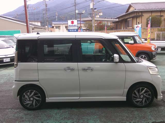 スズキ スペーシア ６６０ カスタム ＸＳ デュアルカメラブレーキサポート装着車 H27年 () 99