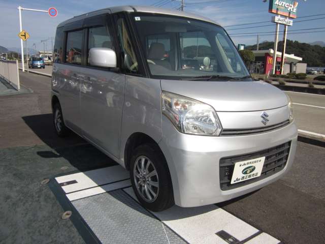 スズキ スペーシア ６６０ Ｇ スマートフォン連携ナビゲーション装着車 ４ＷＤ H25年 () 99