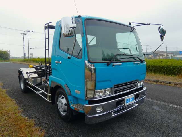 三菱フソウ ファイター ４Ｔ アームロール 新明和 ツインホイスト H16年 (関東) 99