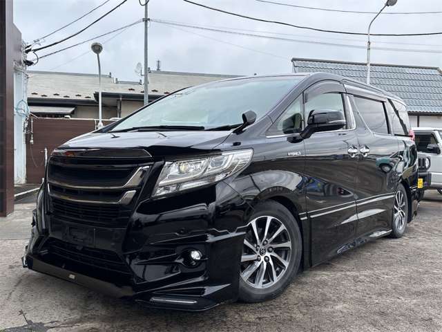 トヨタ アルファード　ハイブリッド ハイブリッド ２．５ Ｇ Ｅ－ＦＯＵＲ ４ＷＤ H27年 () 99