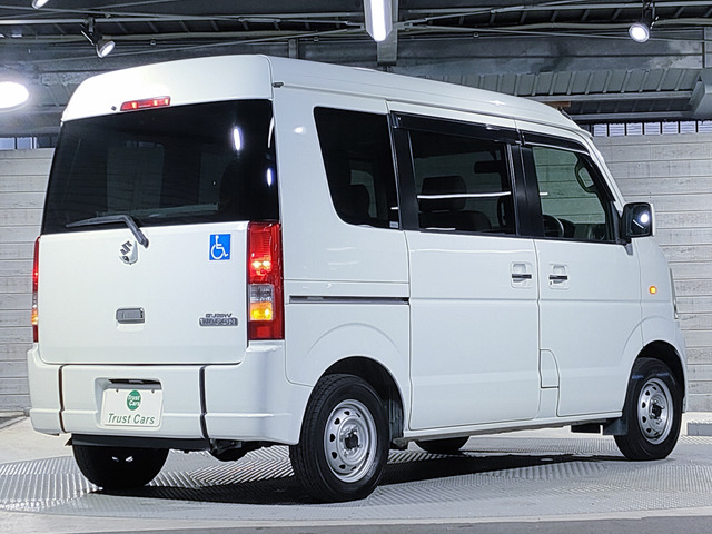 スズキ エブリイワゴン ６６０ ウィズ 車イス移動車 リヤシート付 電動固定式 H22年 (近畿) 99