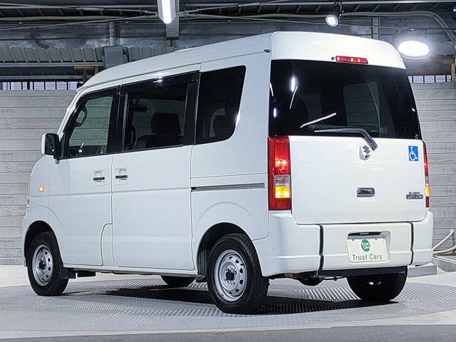 スズキ エブリイワゴン ６６０ ウィズ 車イス移動車 リヤシート付 電動固定式 H22年 (近畿) 99