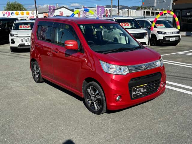 スズキ ワゴンＲ ６６０ スティングレー Ｔ レーダーブレーキサポート装着車 ４ＷＤ H26年 (東北) 99