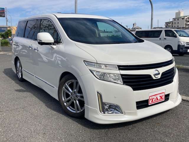 日産 エルグランド ２．５ ２５０ハイウェイスター ブラックレザー H25年 () 99
