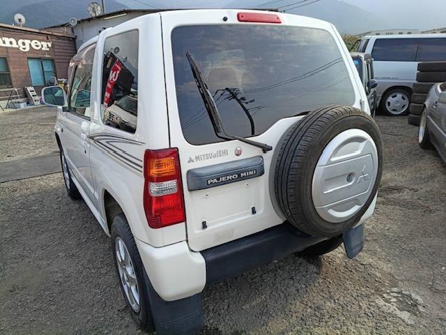 三菱 パジェロミニ ホワイトエディション ＴＢ ４ＷＤ H13年 () 99