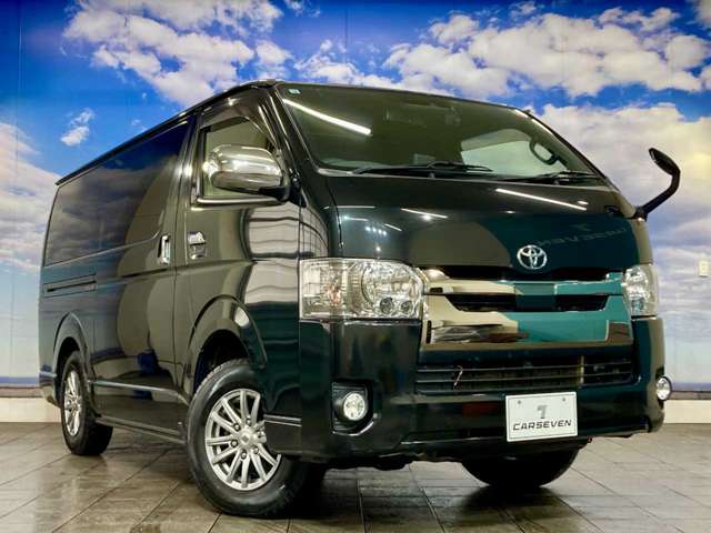 トヨタ ハイエースバン ２．８ スーパーＧＬ ダークプライムＩＩ ロングボディ ディーゼルターボ ４ＷＤ R1年 () 99