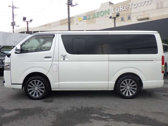 トヨタ ハイエースバン ３．０ スーパーＧＬ ダークプライム ロングボディ ディーゼルターボ ４ＷＤ H28年 () 99