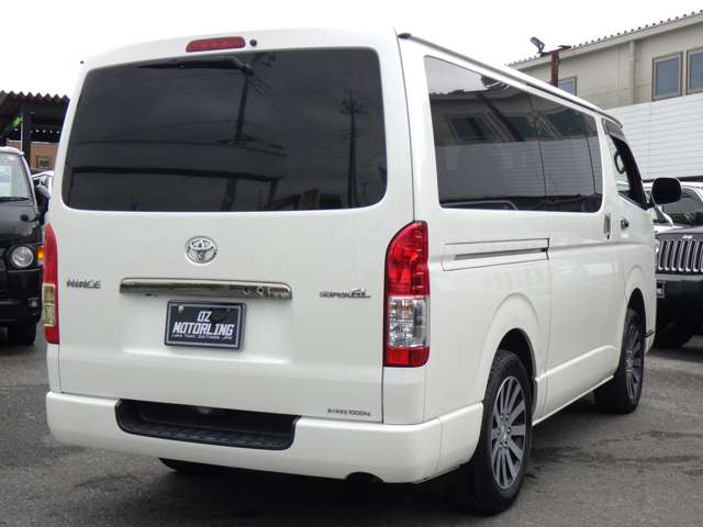 トヨタ ハイエースバン ３．０ スーパーＧＬ ダークプライム ロングボディ ディーゼルターボ ４ＷＤ H28年 () 99